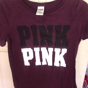 purple pink t-shirt
